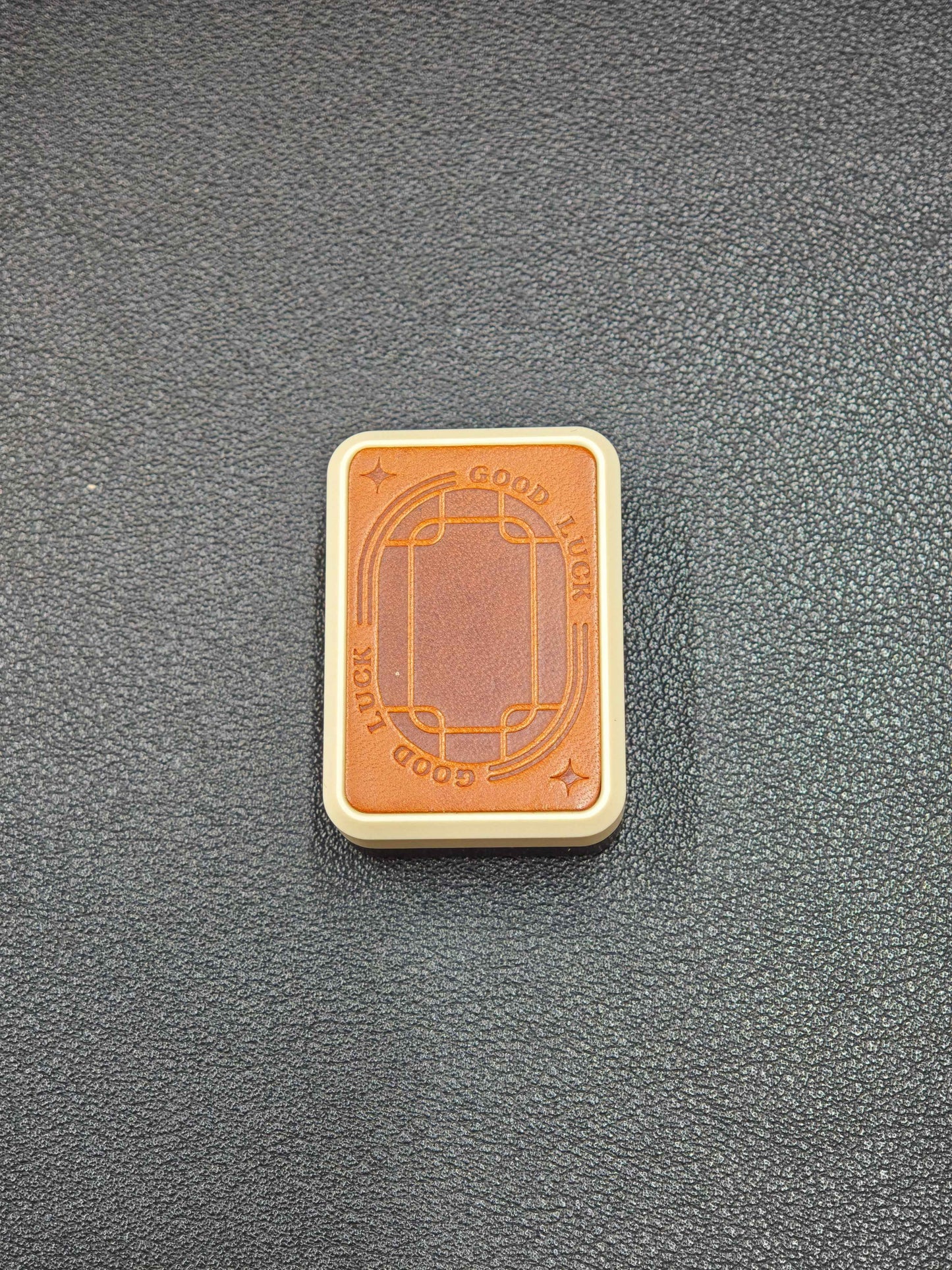 White Board Mahjong PEEK Redwood