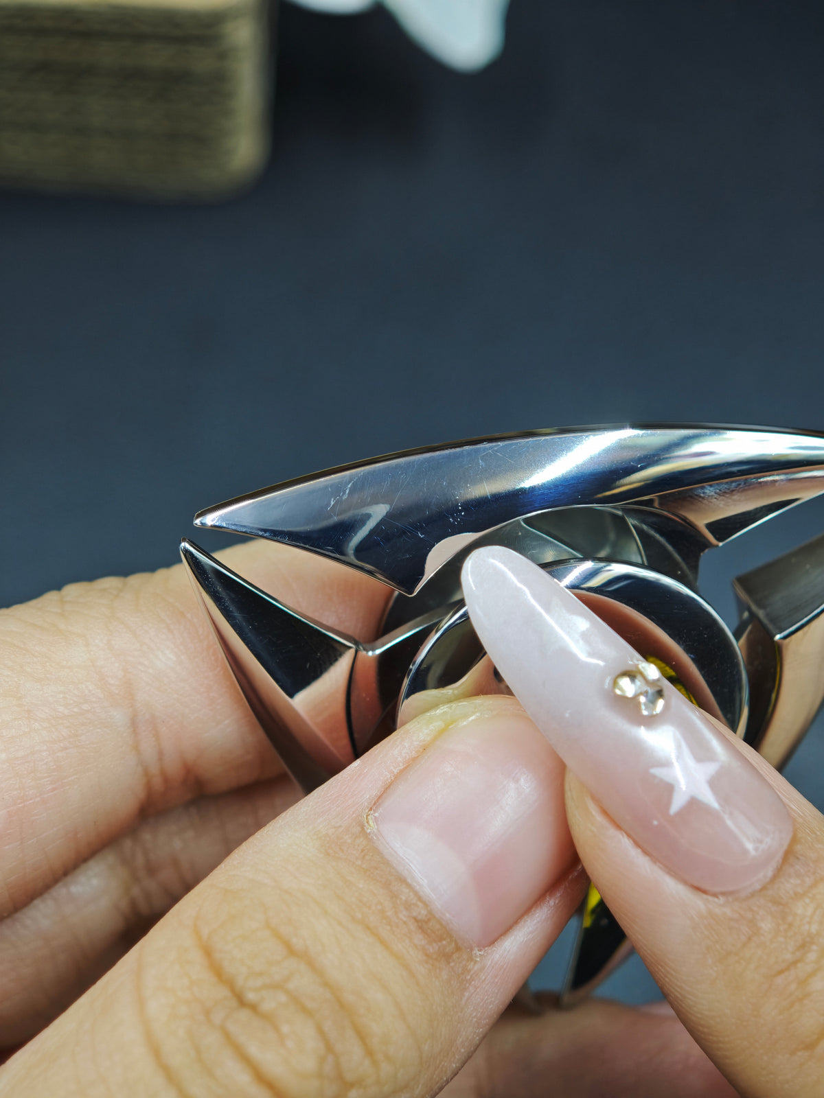 Pinwheel Stainless Steel Polished