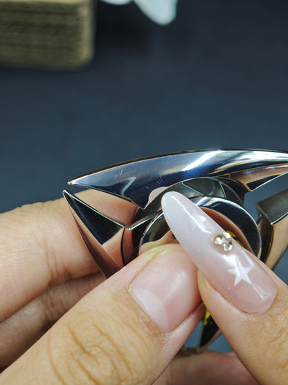 Pinwheel Stainless Steel Polished