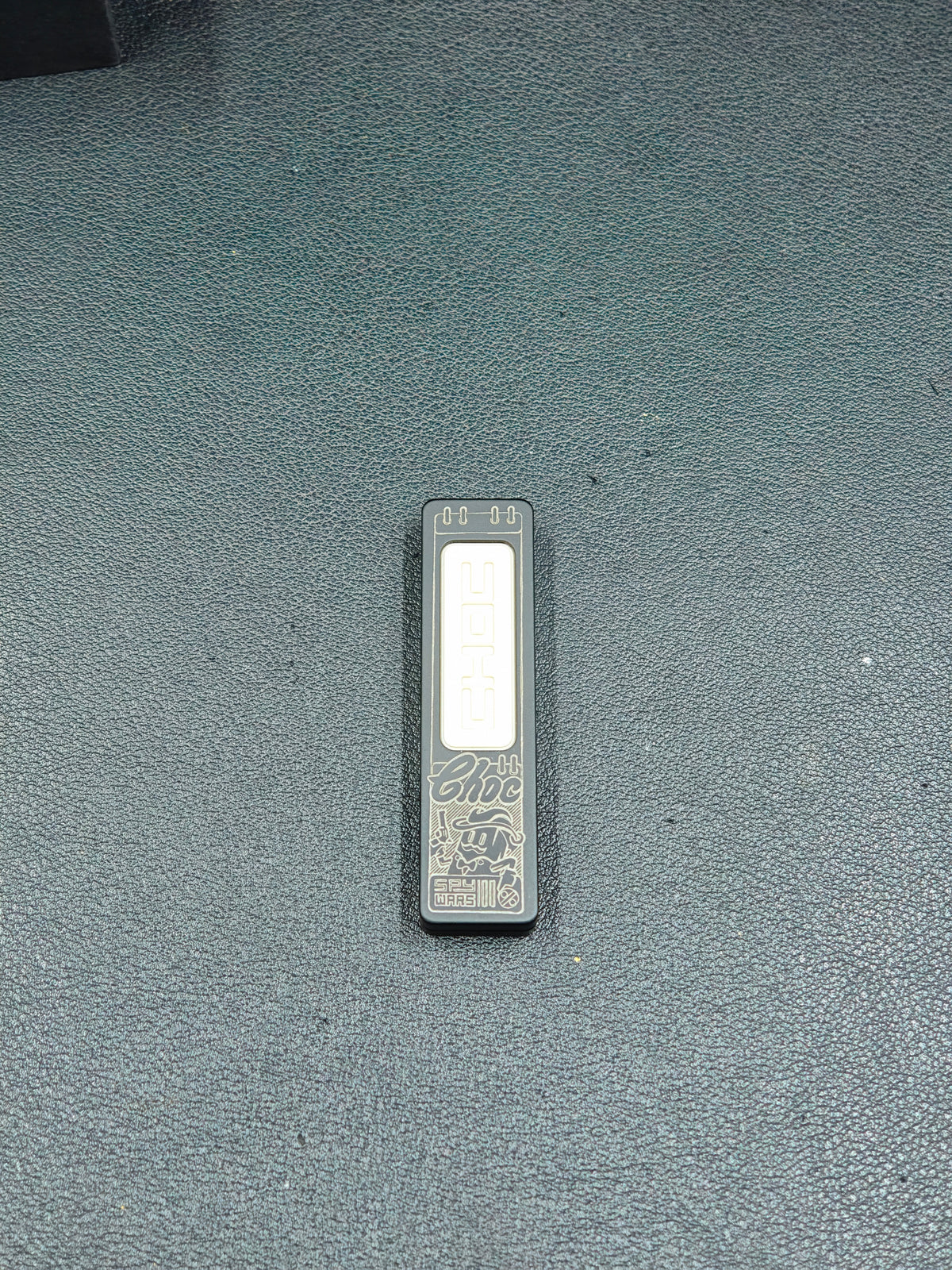Choc Aluminum Engraved