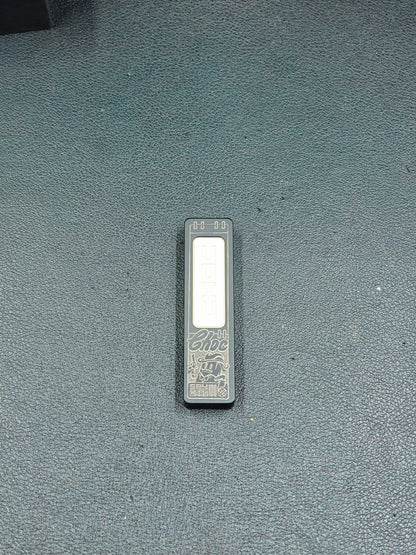 Choc Aluminum Engraved