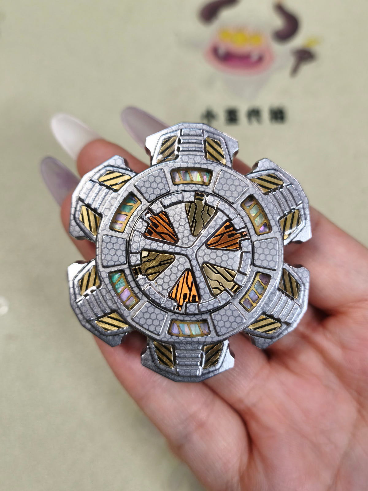 Detonator Bearing Cap Stainless Steel Engraved