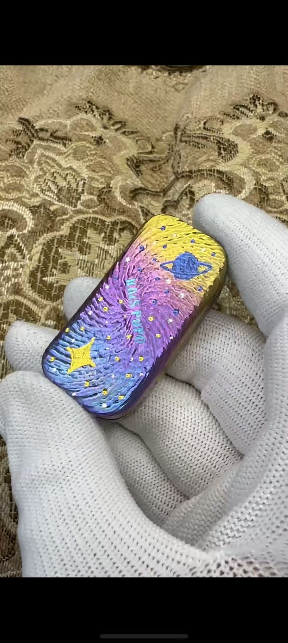 POPO Zirconium Engraved Polished Limited 128