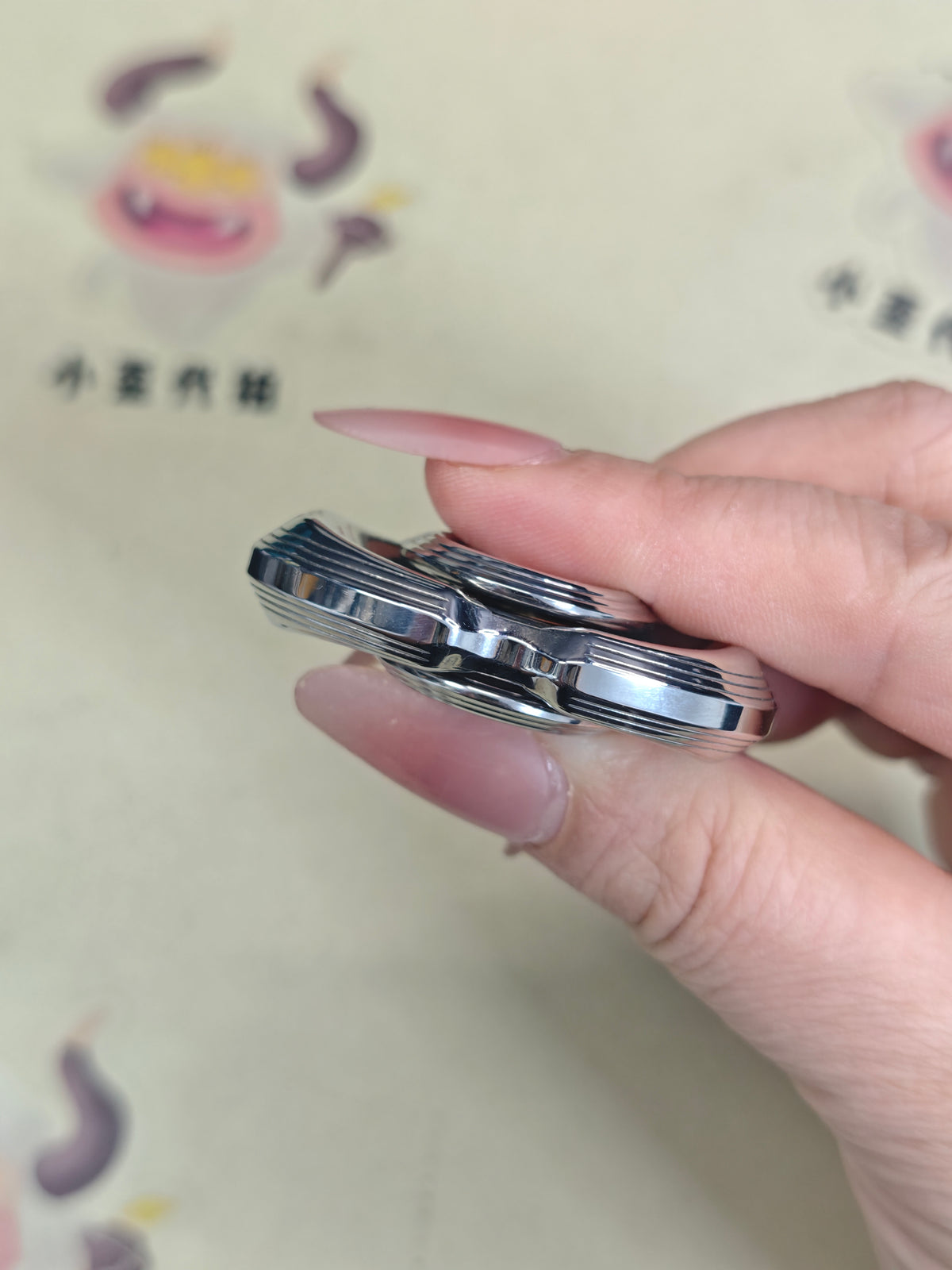 Obsidian Crystalized Stainless Steel