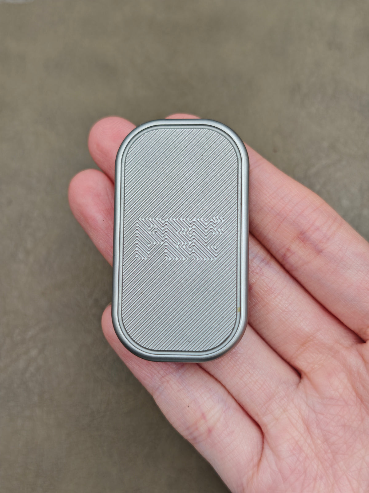 Flipoo Stainless Steel Engraved
