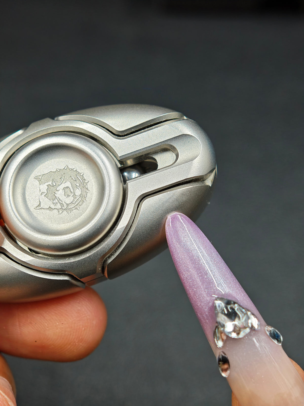 Fat Egg Stainless Steel Blasted