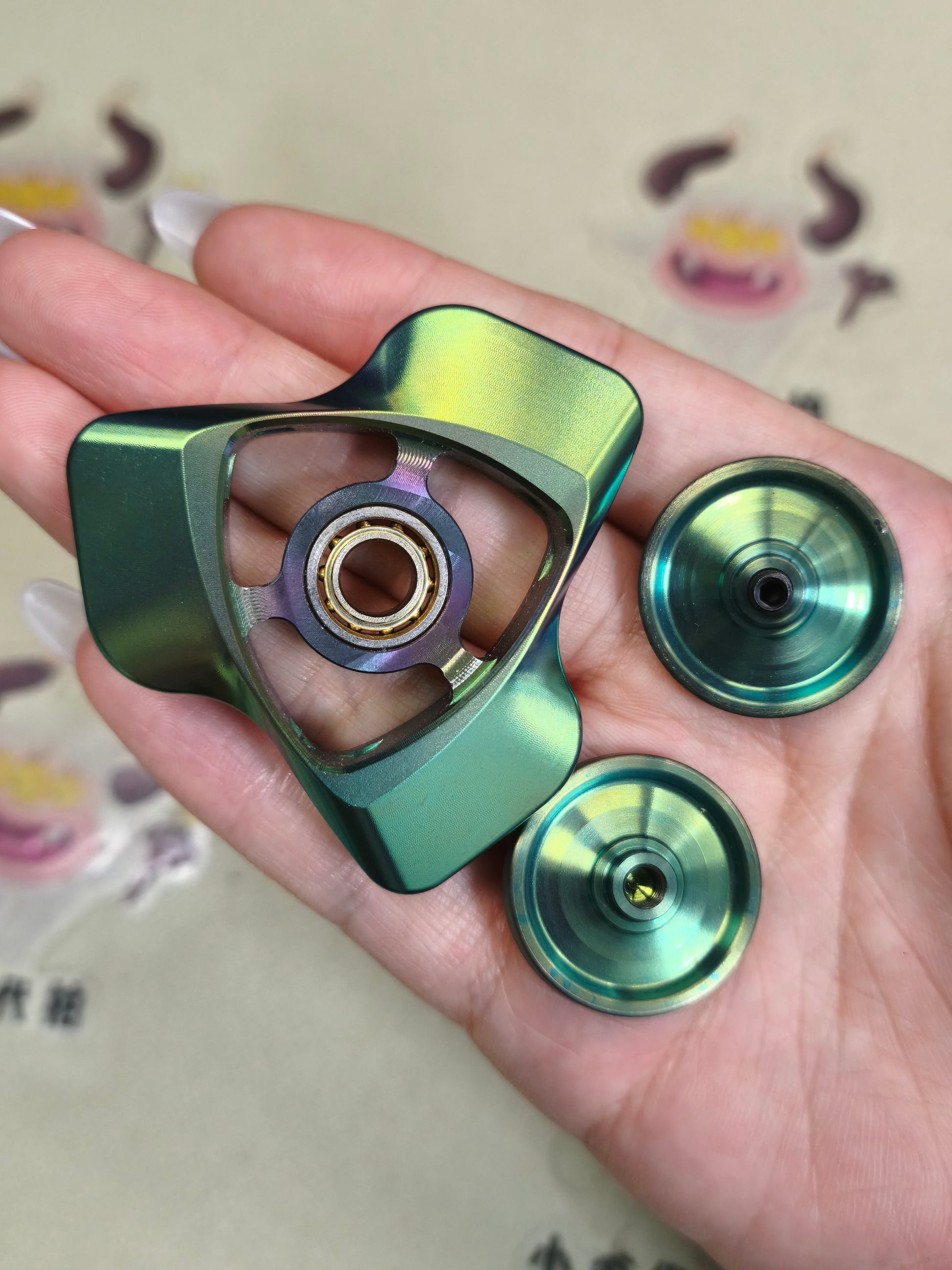 Phantom Dual Leaf Zirconium Machine Finished
