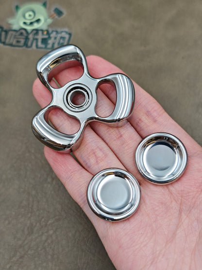 Three-Leaf Horizon OG Stainless Steel Polished