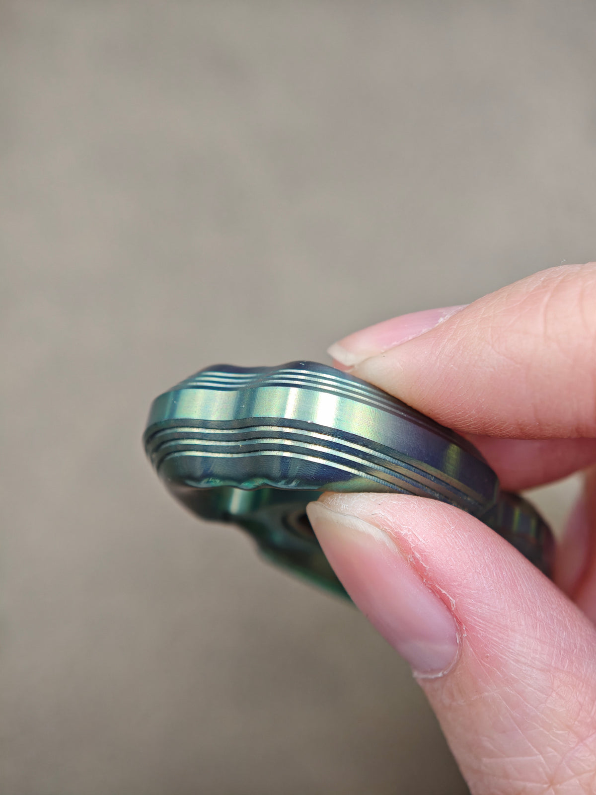 Obsidian Crystalized Titanium Machine Finished