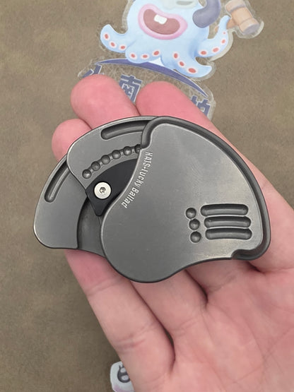 Balled Shell Stainless Steel PVD Coated Stonewashed