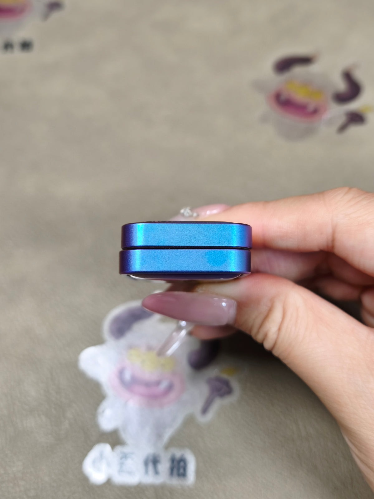 Price Tag Nine Palace Titanium Color-Anodized