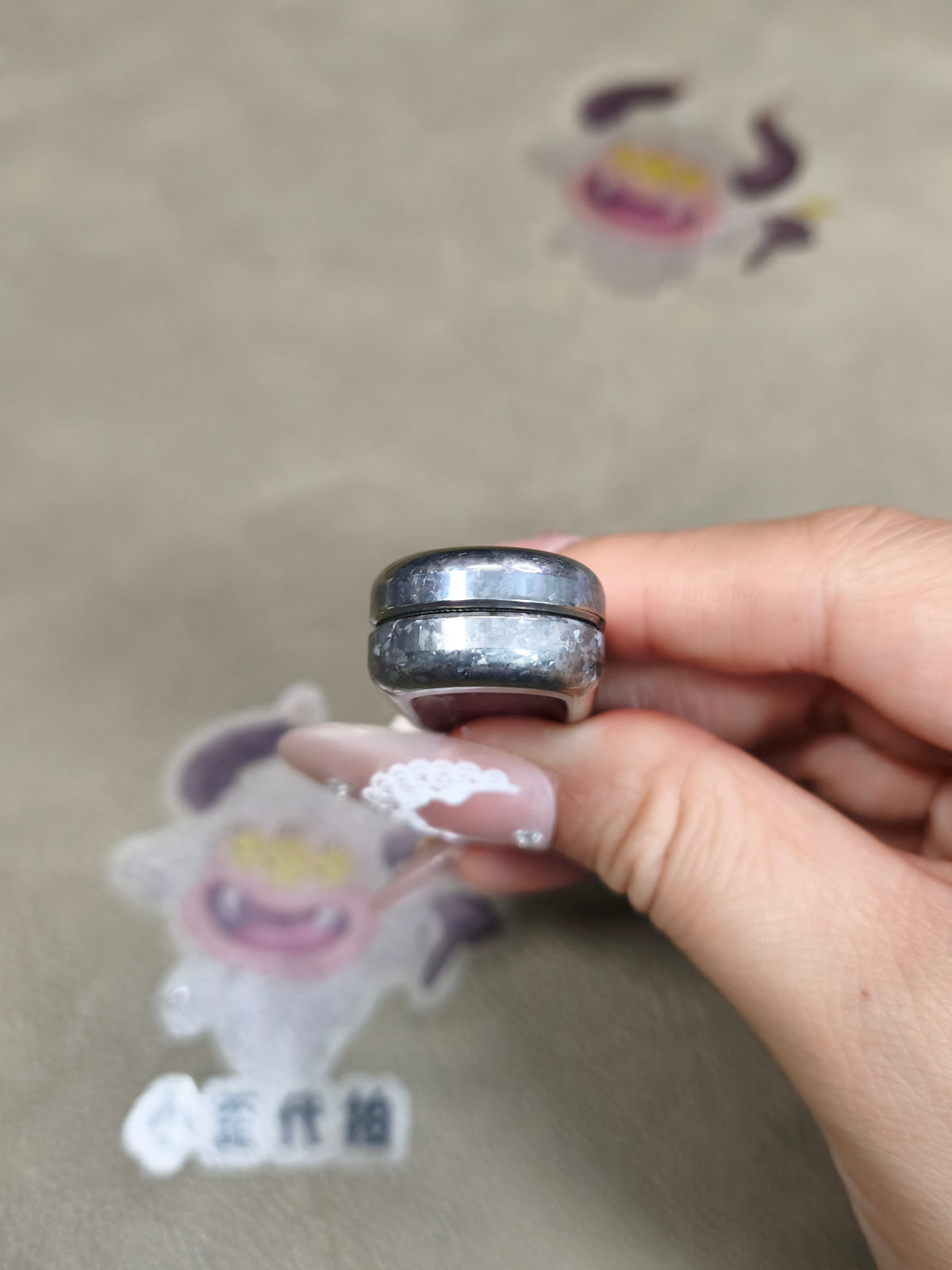 Top B Valentines Crystallized Titanium