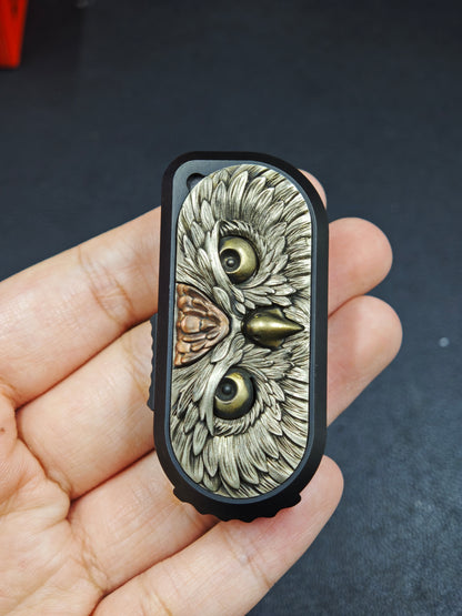 Owl Stainless Steel PVD Coated