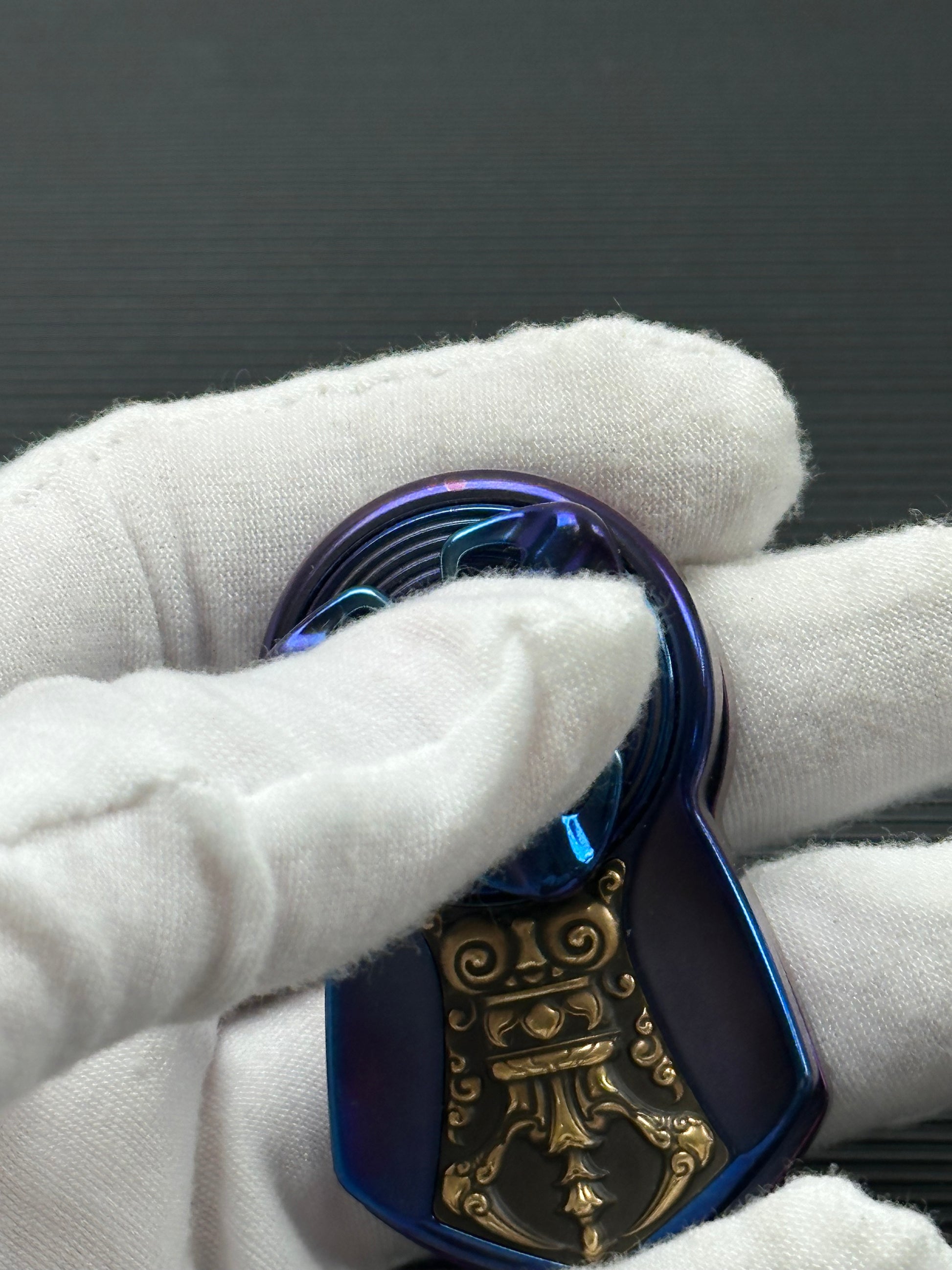 Demon Subduing Toga Tangcao Pattern Titanium