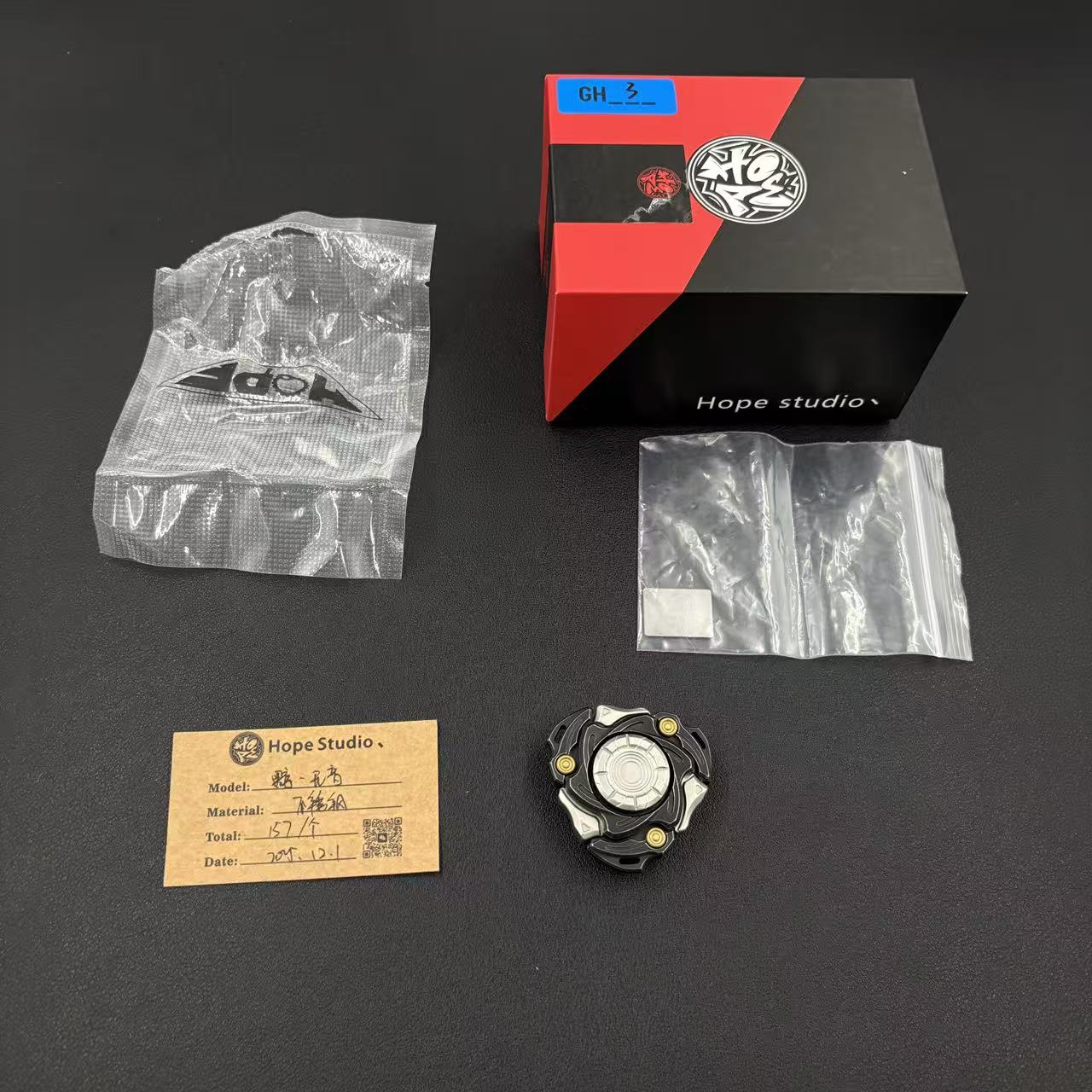 Dark Shell Opening Stainless Steel Limited Edition