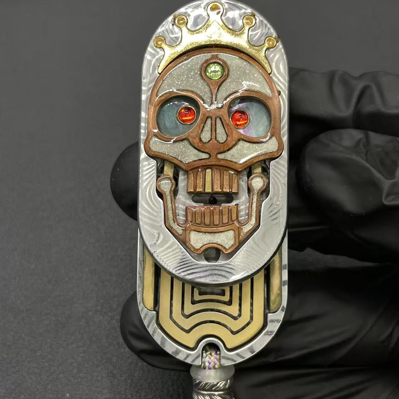 David'S Star Damasteel Copper Brass