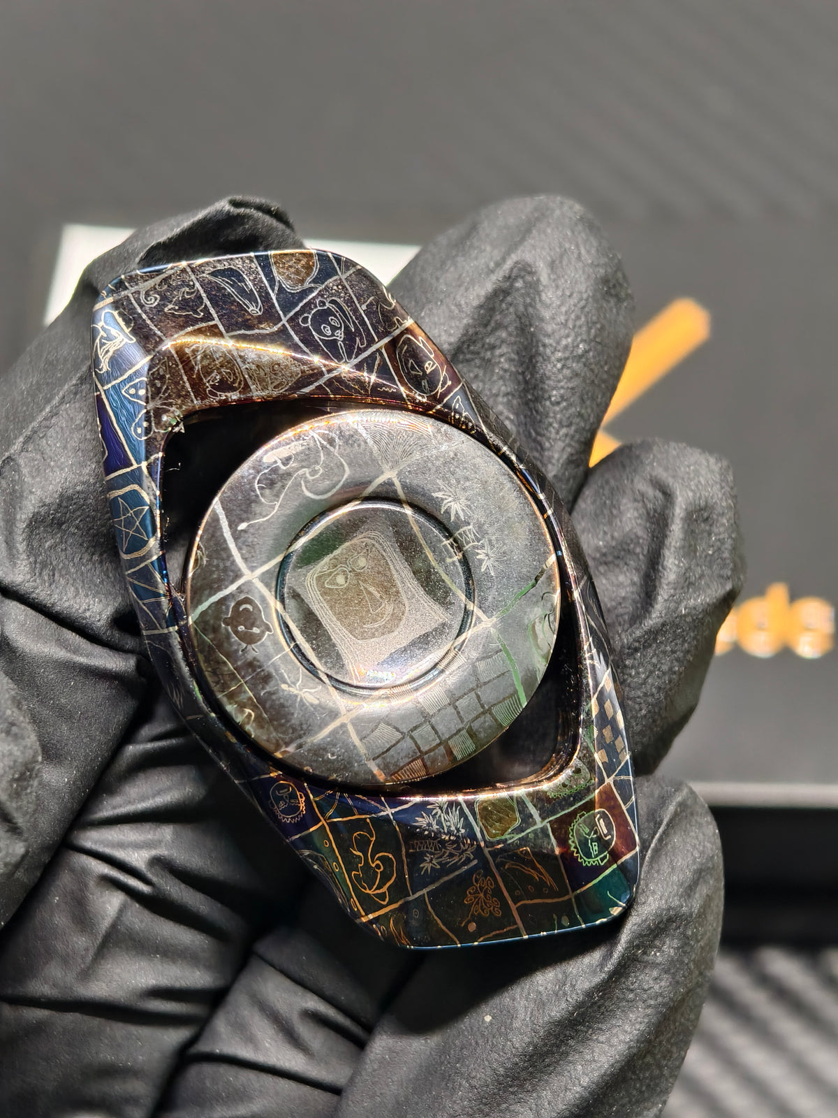 Phantom Dual Leaf Damasteel