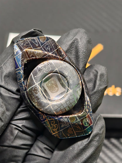 Phantom Dual Leaf Damasteel