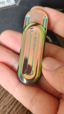 Floating Cloud Titanium Color-Anodized Polished