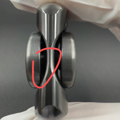 Origin Point Zirconium Color-Anodized Machine Finished