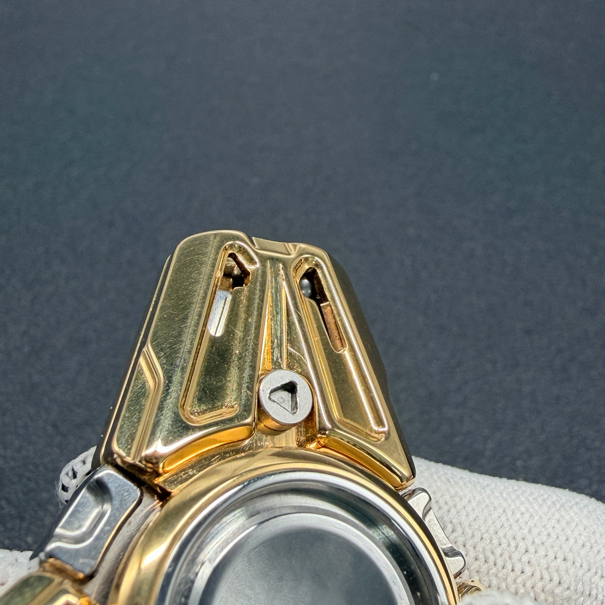 God of Time Stainless Steel Gold Plated
