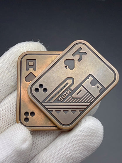 Poker Shuffle Copper