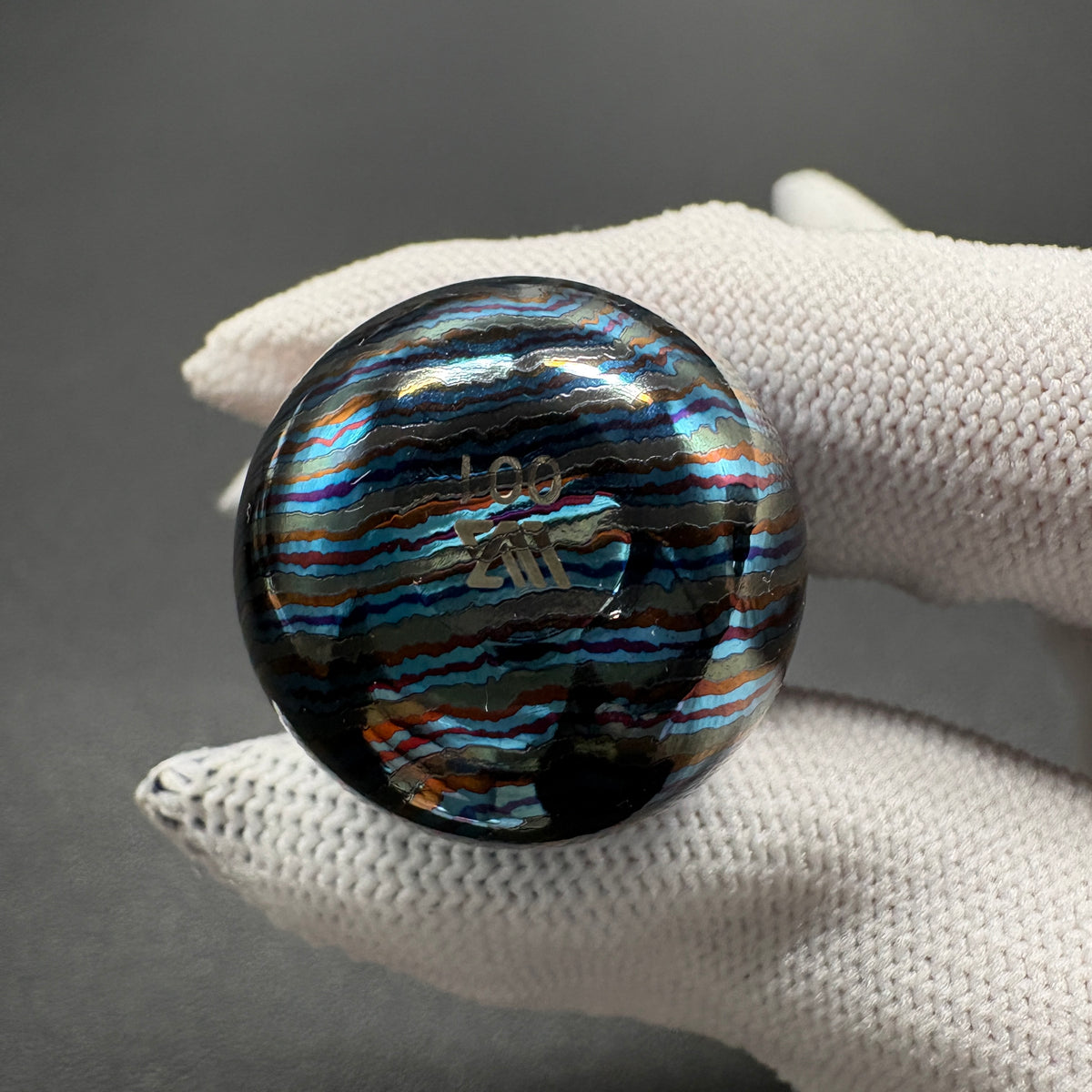 Wine Immortal Zircuti Color-Anodized Polished