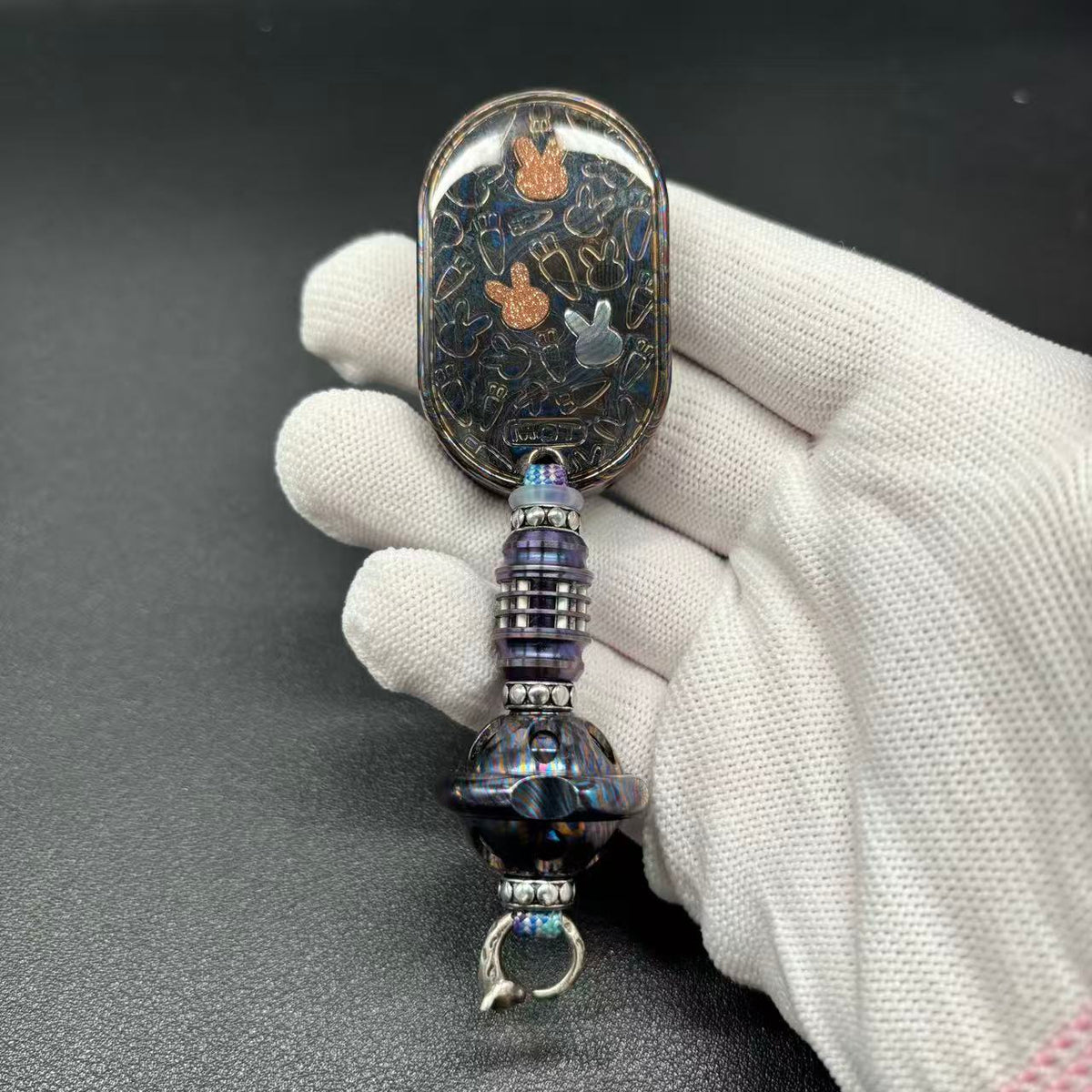 Grumpy Rabbit Rhythm Zircuti Resin-Sealed