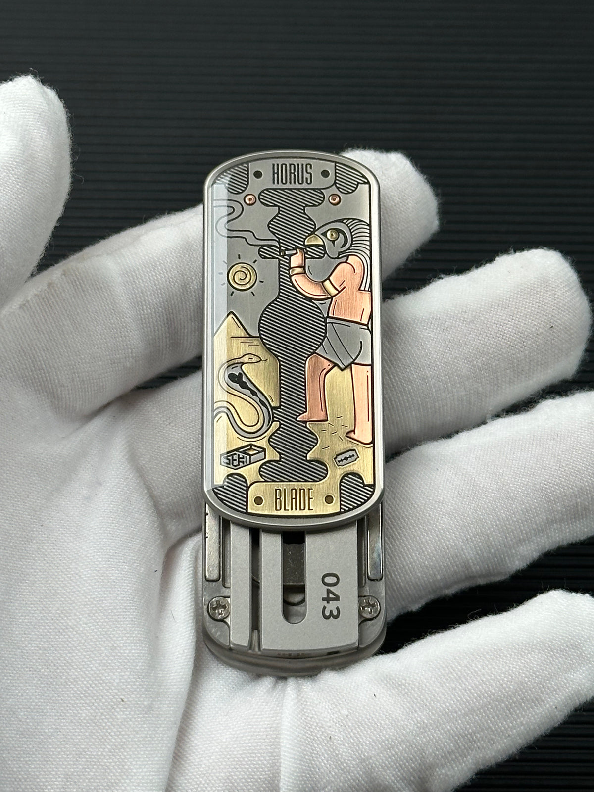 Pharaoh'S Resolve Titanium Copper