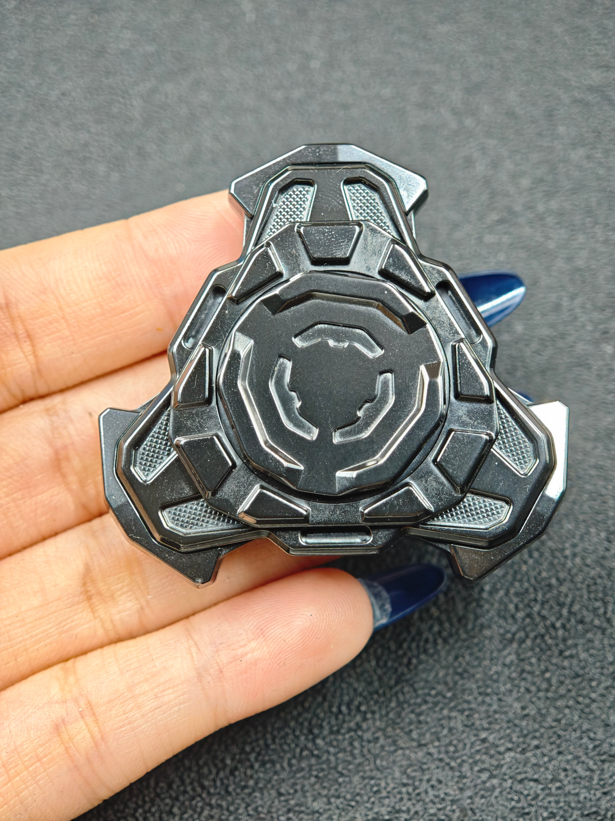 Triple Leaf Ignition Shell Opening Zirconium Color-Anodized Polished