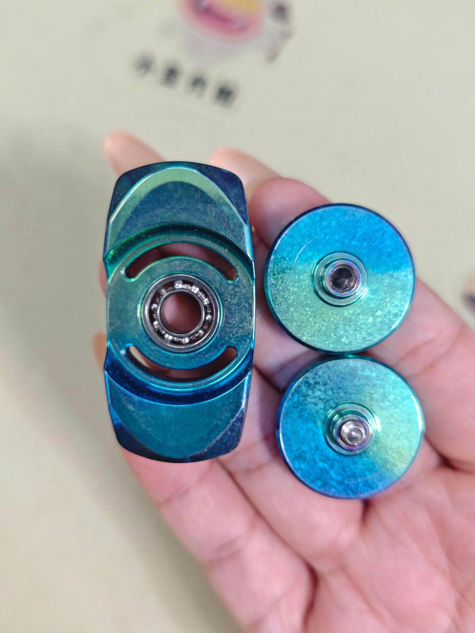 Crystallized Titanium