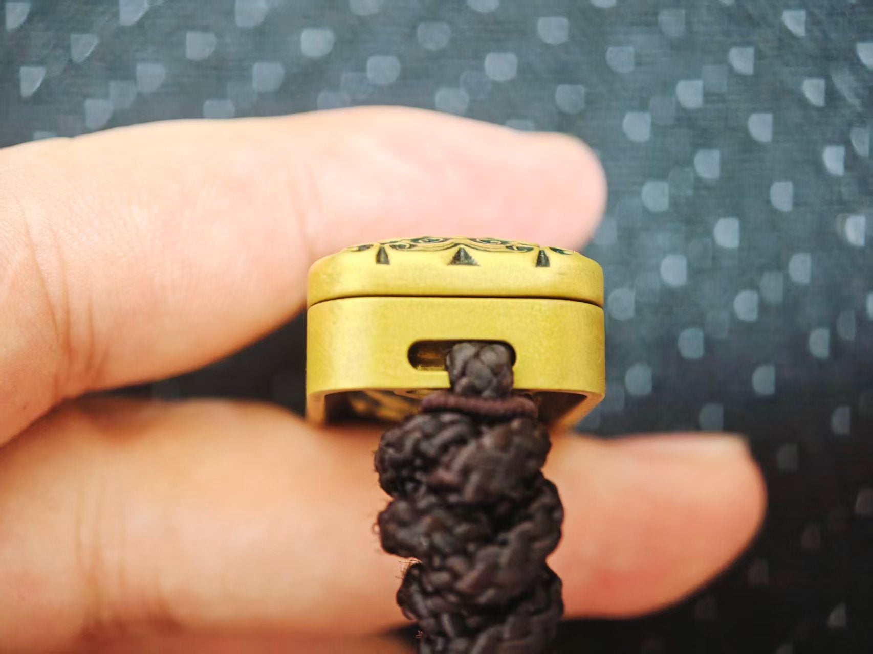 Even EDC Little Gold Bar Brass