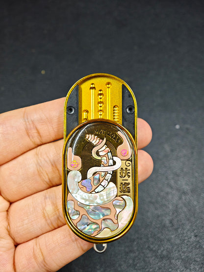 FuYao Titanium Gold Plated Resin-Sealed