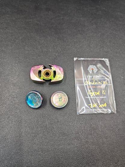 Spinner Crystallized Titanium