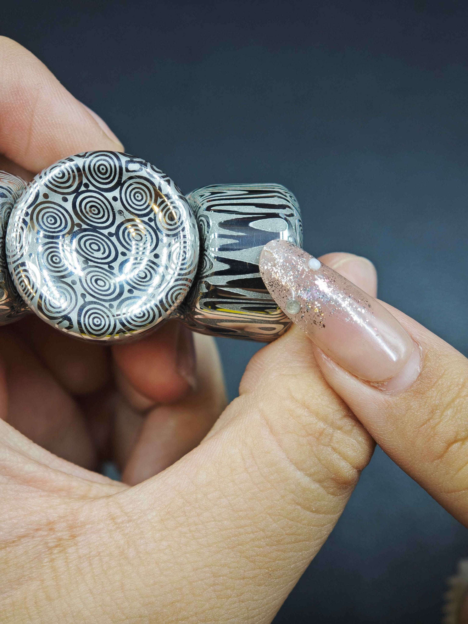 Spin Stainless Steel Titanium