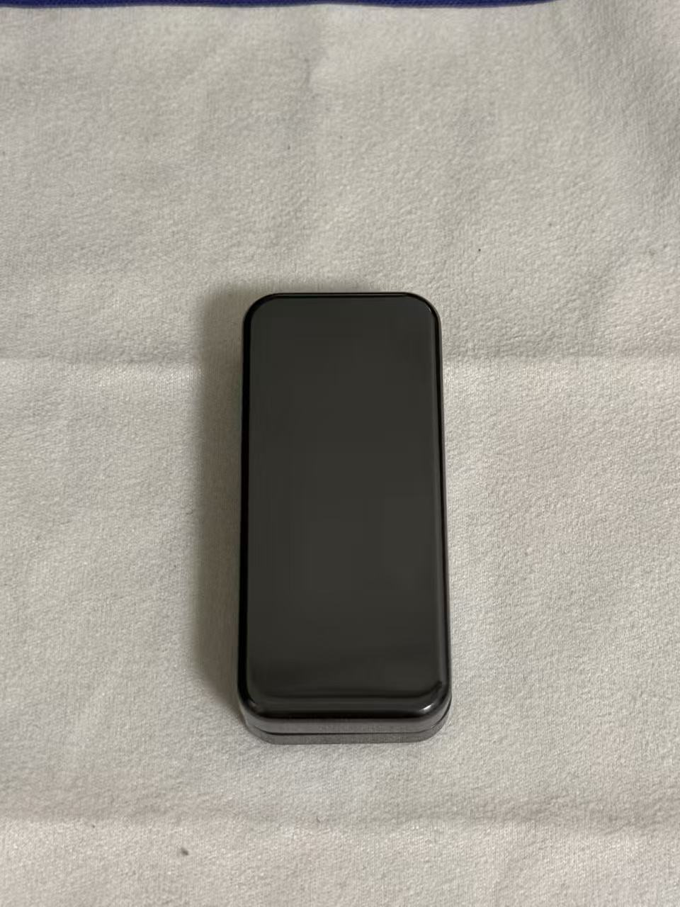 Brocade & Azure Paperweight Zirconium Polished