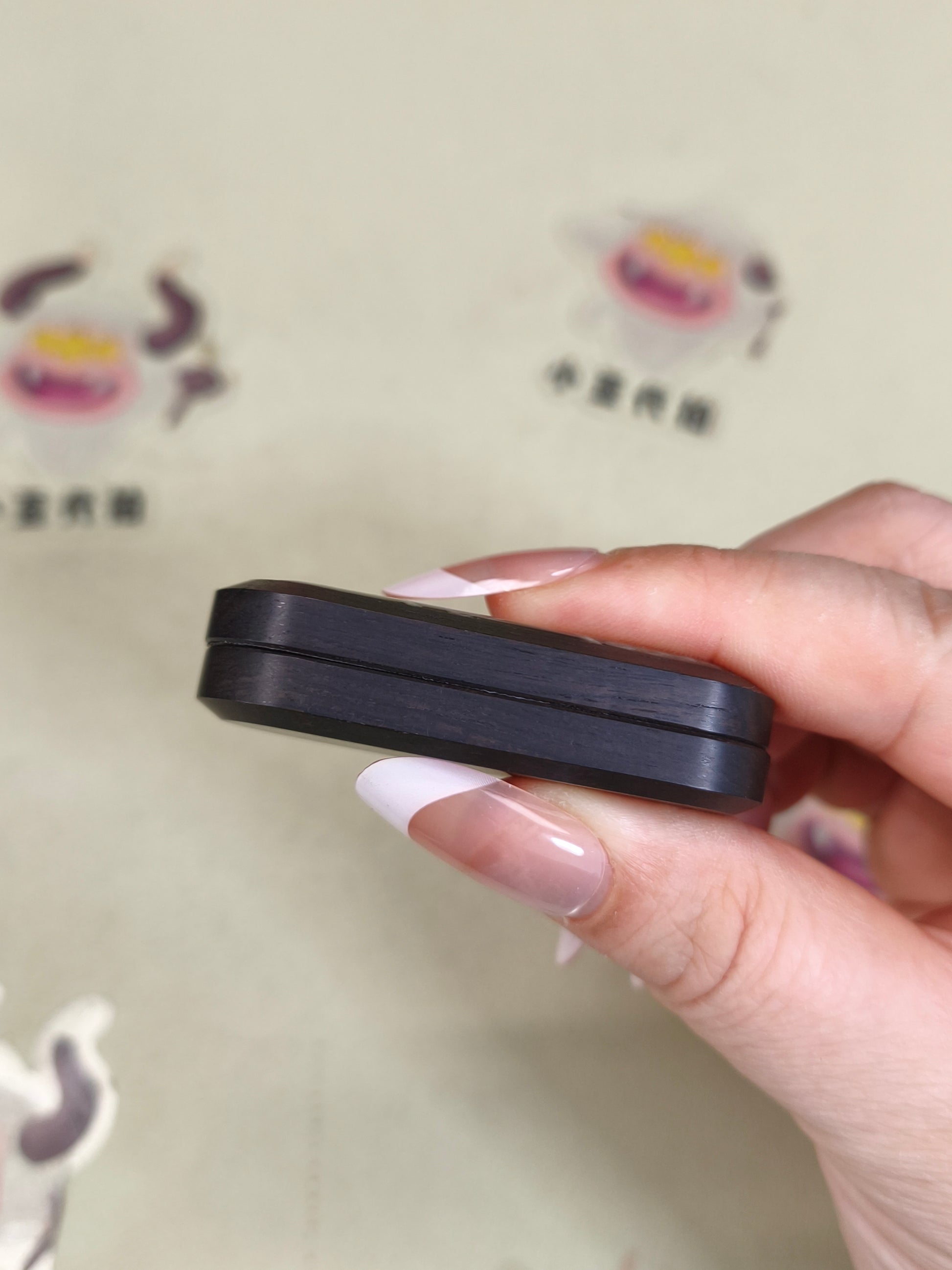 Lucky Draw African Blackwood Resin-Sealed