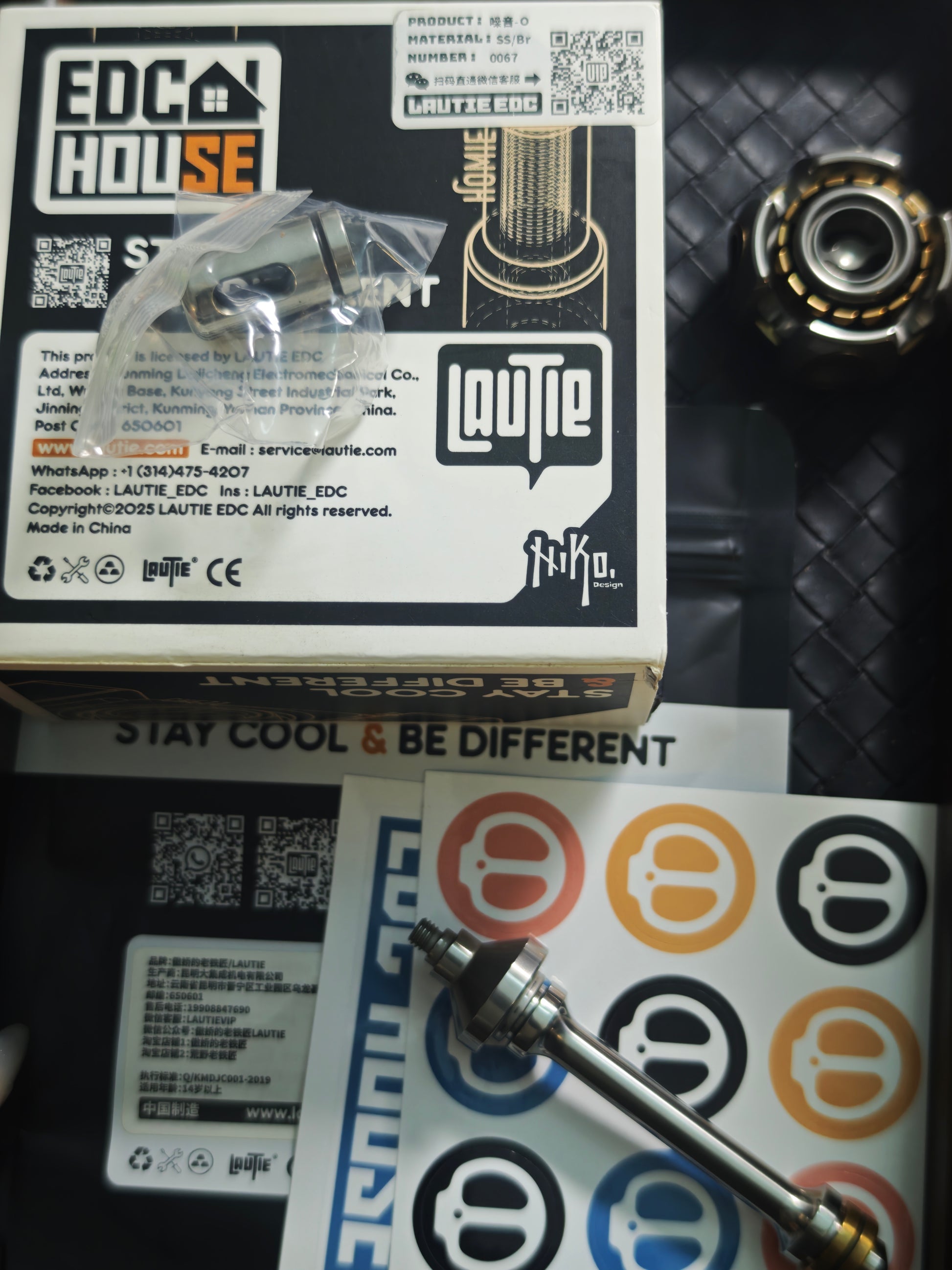 Noiz O Brass Stainless Steel