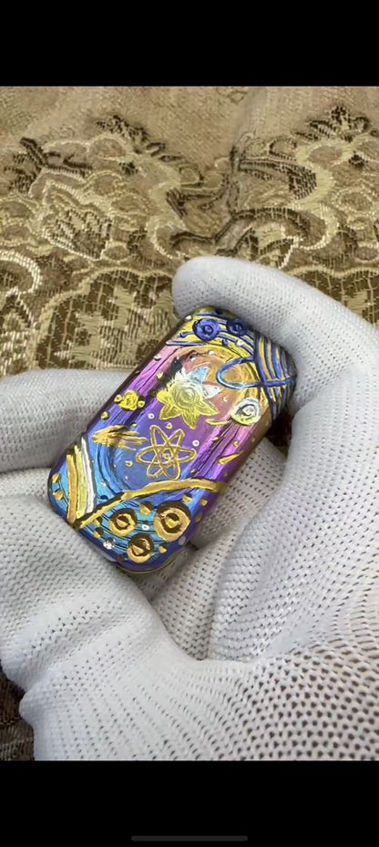 POPO Zirconium Engraved Polished Limited 128