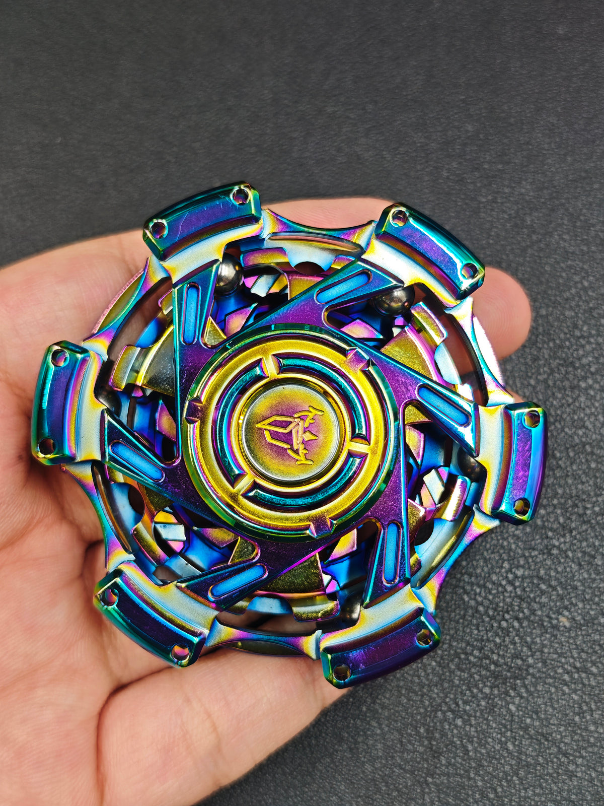 Mystic Ring Stainless Steel Color-Anodized