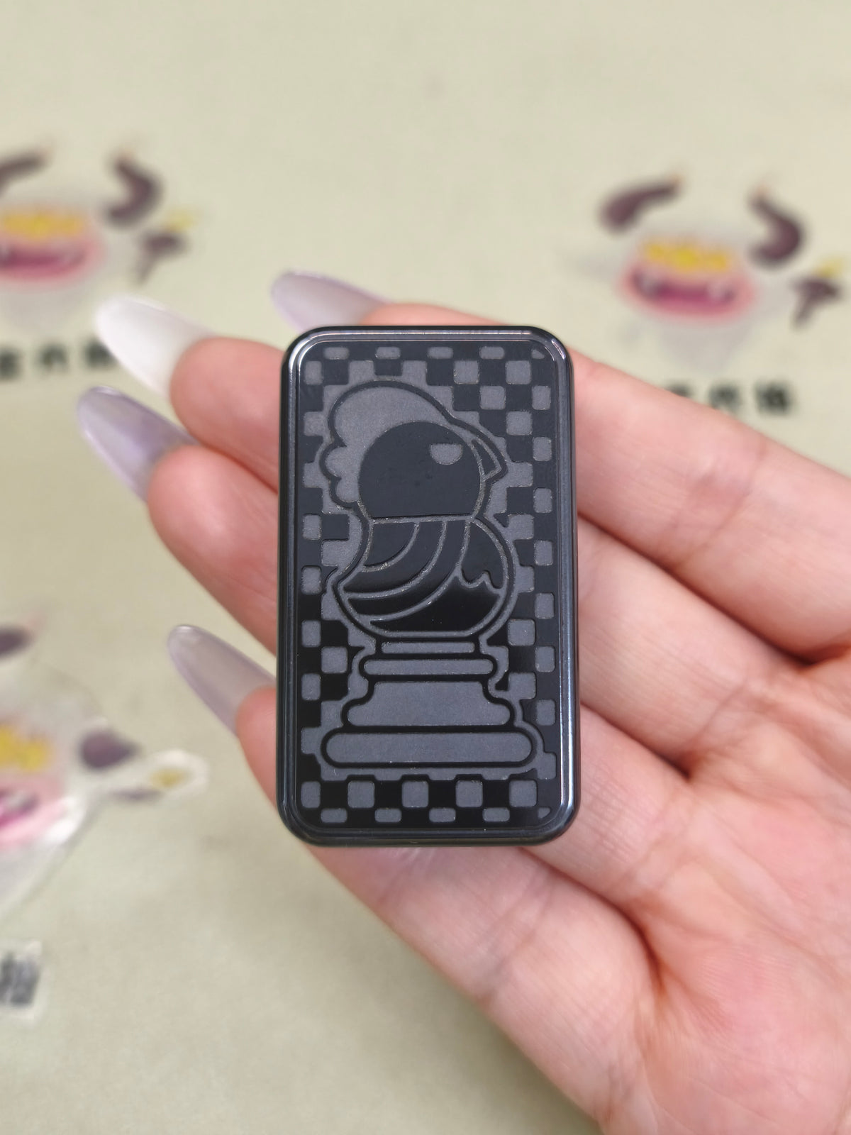 Mecha Pig Zirconium Polished