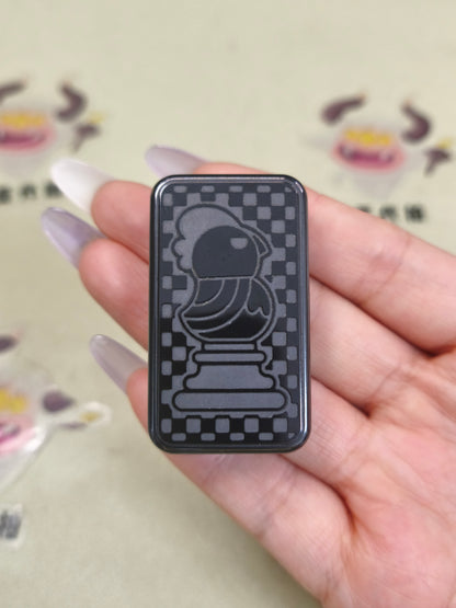 Mecha Pig Zirconium Polished