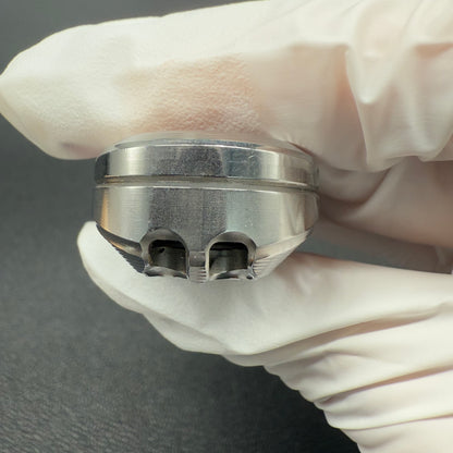 Popping Stainless Steel Blasted Polished