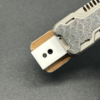 Power Train Damasteel Engraved