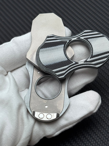 Wufeng Knuckle Pry Bar Titanium G10