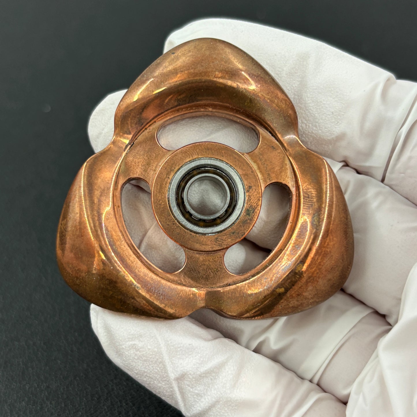 Herring Bearing Cap Copper Polished