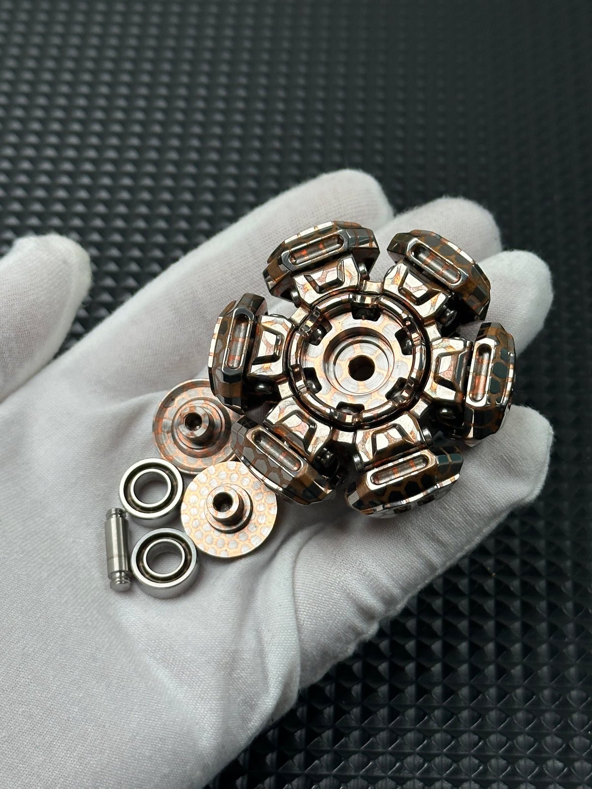 Ancient Iron Shell Opening Superconductor