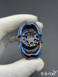 Obsidian Crystalized MINI Titanium Zircuti Mokuti