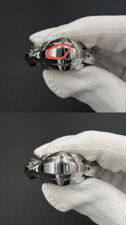 Cat's Eye Stainless Steel Polished