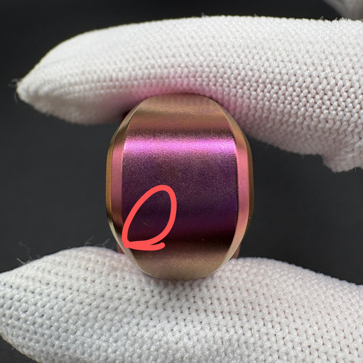 Pan Yixian Zirconium Anodized Brushed